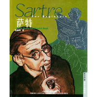 正版新书]萨特(英汉对照)-世界人物画传(英)索迪 (英)里德