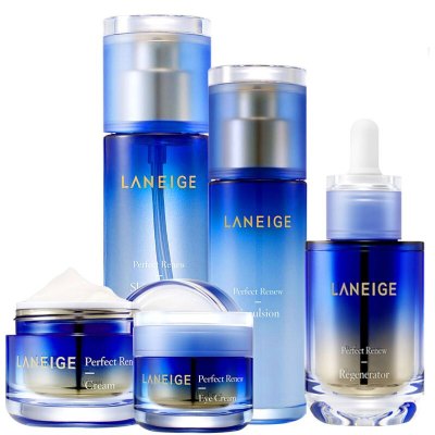 兰芝(laneige)致美紧颜女士面部护肤套装礼盒 重拾青春三角弹润美肌