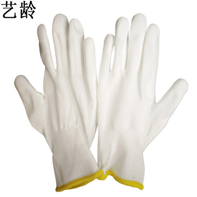 艺龄 尼龙PU手套 均码 双