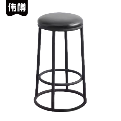 伟樽圆凳油皮38*38*60cm个