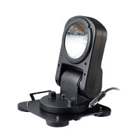 简鼎 JD6415 60W IP66 DC12V LED 5700K 遥控车载探照灯(计价单位:盏) 黑色