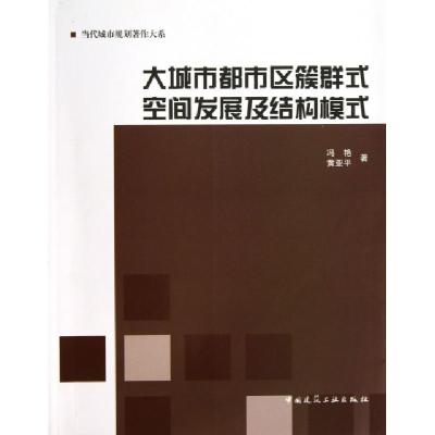正版新书]大城市都市区簇群式空间发展及结构模式/当代城市规划