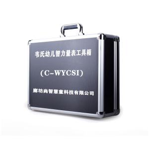 尚智慧童SZHT-WYSCI-CITY2 韦氏幼儿智力测评量表工具箱早教教具 黑色