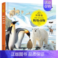 极地动物 [正版] 童眼识天下认标志百花地理恐龙王国 3-6岁幼儿童常识教育早教绘本图书籍 常见安全标志交通标志 儿童启