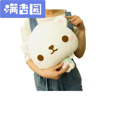 舒弗（LACHOUFFE)手工diy制作艺熊玩偶娃娃材料包送友创意套装35CM白默认尺寸