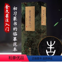 [正版]金文篆法入门 说文部首540字 大篆结合篆书篆刻学生成人初学者篆书入门毛笔书法字帖碑帖临摹教程工具书字典王福庵