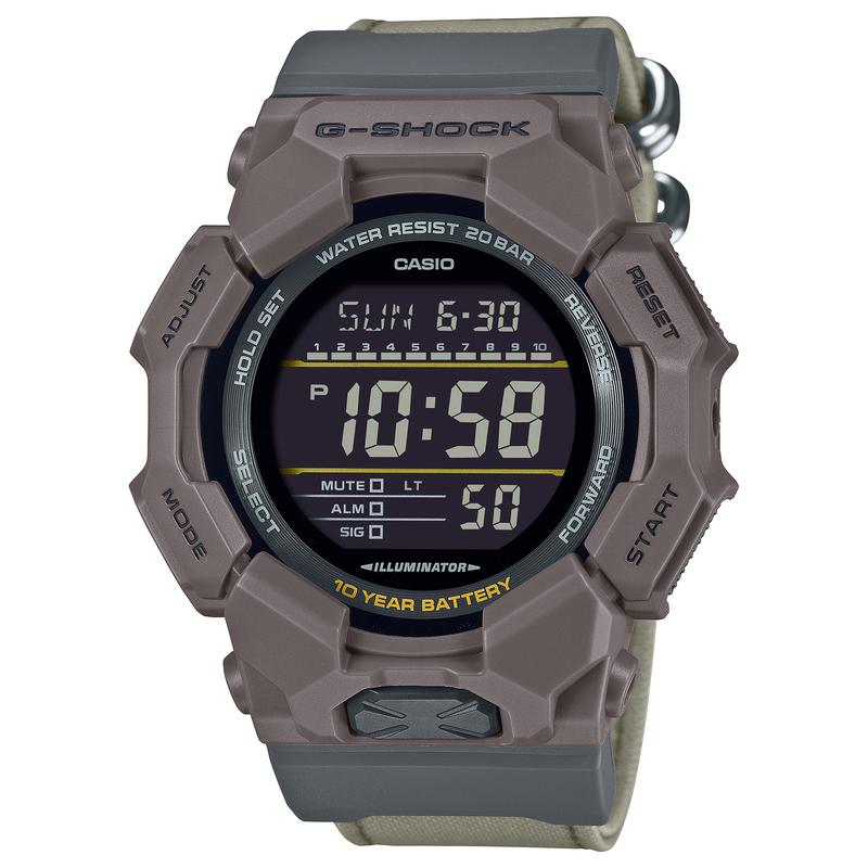 CASIO Casio卡西欧男士耐用大表盘环保腕表十年电池寿命舒适时尚设计