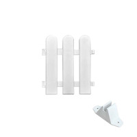 安虎 pvc草坪护栏 底座款17*20cm 件