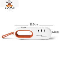 多功能磨刀石快速厨房手动全自动家用菜刀剪刀开刃 敬平 白色磨刀棒