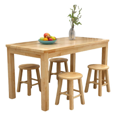 芙瑞塔实木桌椅120*70*75cm套