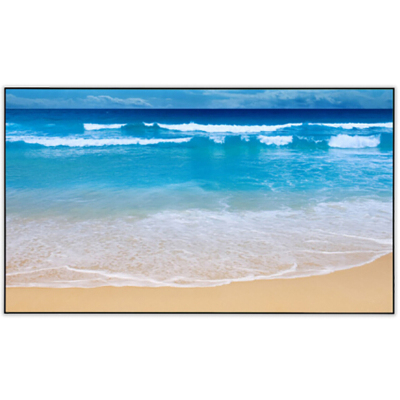 经科JK正背双投窄边框画框幕投影机投影仪软幕幕布80寸16:10