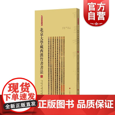 北京大学藏西汉竹书书法五 简帛书法大系北京大学出土文献与古代文明研究所、上海书画出版社编上海书画出版社