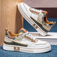 2026新款春季休闲运动板鞋男士百搭时尚港风潮鞋学生厚底增高男鞋