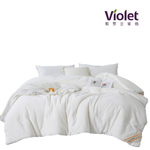 紫罗兰纯棉大豆被200x230cm款号:VDZLPBZ13778