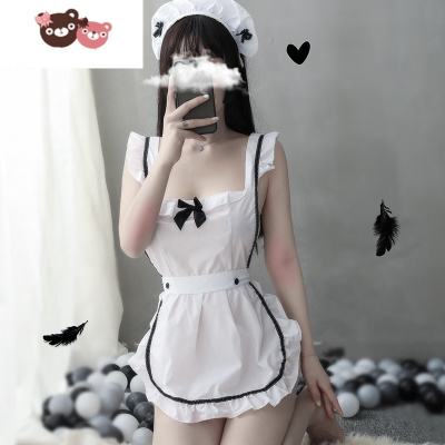 绿彩虹光情趣内衣维密透明女仆制服诱惑性感睡衣免脱激情挑逗套装血滴子jx