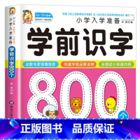学前识字 [正版]学前识字800个 幼小衔接一日一练语文专项训练识字练习题入学准备
