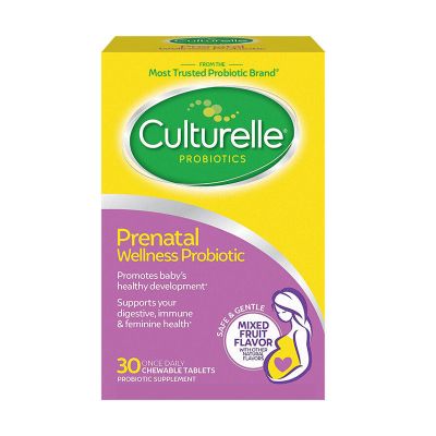 康萃乐Culturelle孕妇益生菌咀嚼片30粒/盒