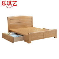 乐琪艺 单人床 1.5米(箱框款)张