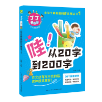 音像丁丁上学记(哇从20字到200字)/小学生有趣的作文魔法书刘蕾