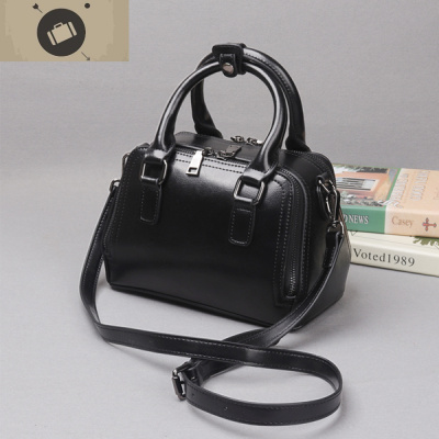 多层真皮女包2020春新款潮气质女神时尚斜挎纯皮包包法式手提包女艾狄伊娃手提包