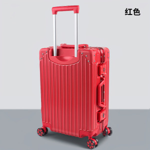 行李箱拉杆箱加厚旅行密码箱B63K-铝框款20寸联系客服备注颜色