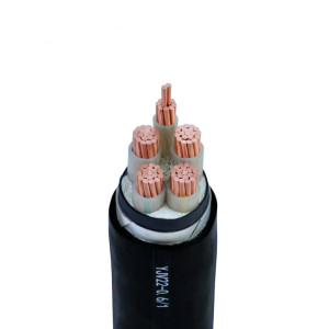 JINTE 低压铜芯电缆ZC-YJV22 4×150+1×70米