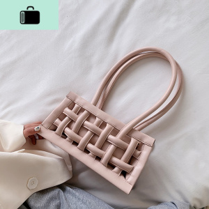 镂空小包包小众设计女包2020流行新款潮时尚手提包网红单肩腋下包NEW LAKE女士单肩包