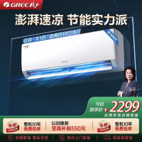 [格力官方旗舰店]格力云欢新能效大1匹空调挂机省电变频 KFR-26GW/NhGr1Bt 冷暖家用节能一级能效挂壁式空调