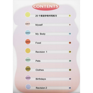 [M]小学生英语同步描摹字帖(新起点) 3年级 上册 人教版-9787559303622