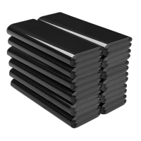 泉好 黑色打包袋 加厚30*50cm*50个 包