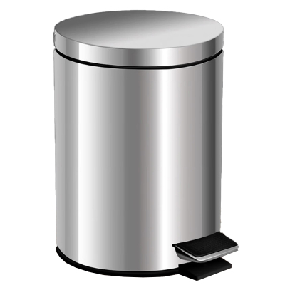 萨威帝尔 SWLJT12圆形脚踏式 垃圾桶 (计价单位:个) 银色