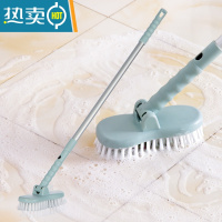 敬平可伸缩长柄地板刷 浴室地板清洁刷子硬毛刷卫生间浴缸瓷砖清洁刷