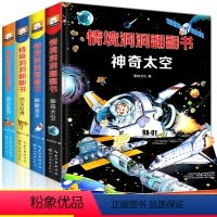 [正版]全4册立体书儿童3d情景洞洞翻翻书两三岁婴幼儿早教认知立体绘本情境情景体验神奇太空海洋手工宝宝书2-3岁婴儿益