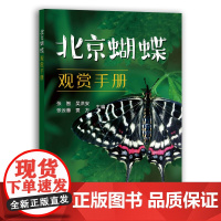 定价150元,80折 北京蝴蝶观赏手册 昆虫 蝴蝶品种 蝴蝶标本