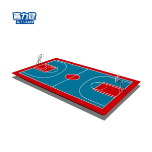 喜力健 硅PU球场地胶 5mm 平方米