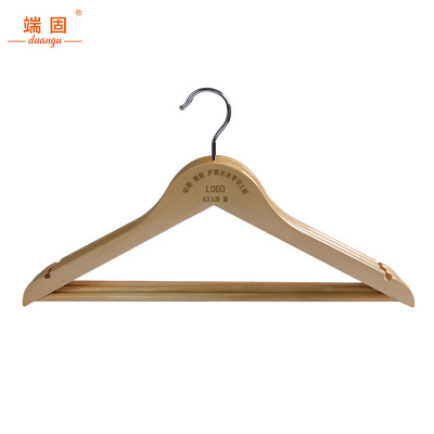 端固路外宣传木质衣架可定制宣传内容DGE2 个