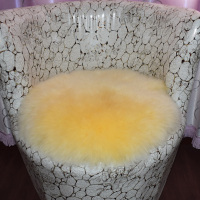 美帮汇羊毛地毯客厅卧室羊毛沙发垫床边圆形毯衣帽间地垫椅垫坐垫定做