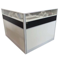 广亿隆办公桌屏风桌L型单人位组合桌