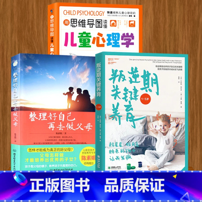 [3册]父母话术+儿童心理学+整理好自己做父母 [正版]抖音同款用思维导图读懂儿童心理学育儿书籍父母必读孩子行为习惯与生