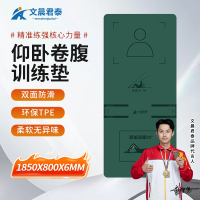 文晨君泰 仰卧起坐训练垫 稳固加宽防滑运动健身垫体位垫 1850X800X6MM WT-42A9S001