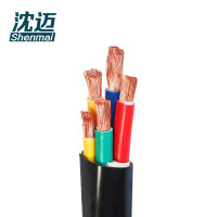 沈迈 铜芯软电缆 ZR-YJVR-0.6/1KV-4*10+1*6mm² /米