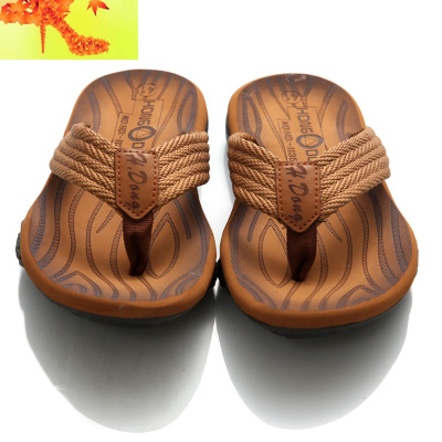 2019户外运动软底拖鞋男夏季潮流沙滩休闲人字拖厚底男装凉鞋简畅