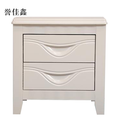 誉佳鑫床头柜简约现代卧室床边储物柜升级款白色50*41*50cm