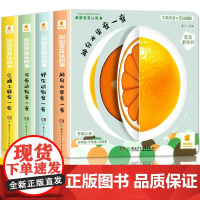 阳光宝贝翻翻变变认知书全4册幼儿启蒙早教书儿童绘本0到3岁1-2周岁宝宝书籍一岁半两岁撕不烂益智书本婴儿触摸3d立体机关