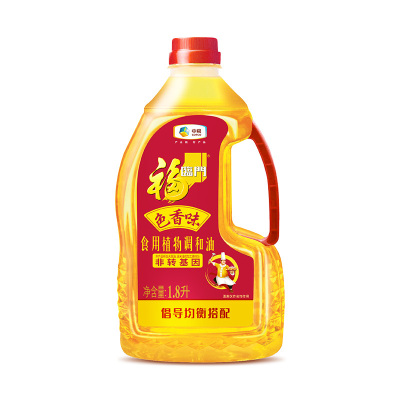 福临门色香味非转基因食用植物调和油1.8L