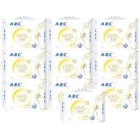 ABC卫生巾日用纤薄棉柔卫生巾240mm*10包共80片姨妈巾 K11
