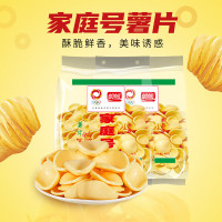 盼盼家庭号薯片100g*1包原味休闲零食膨化小吃分享装童年