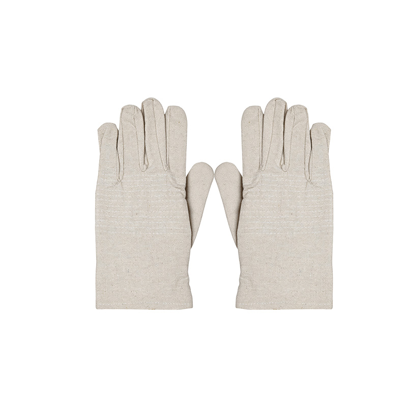 山之只 帆布手套手套 均码 双