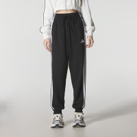 阿迪达斯(adidas) 长裤女裤新款宽松透气舒适柔软束脚裤JZ2162 ZP