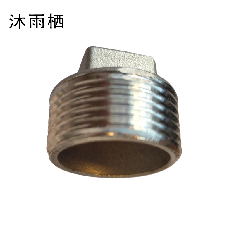 沐雨栖 堵头 1.2寸铸铁 个